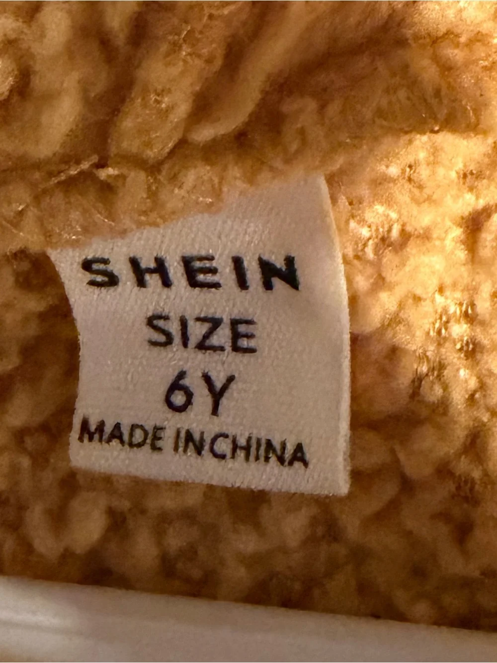 Kids SHEIN jacket size 6y